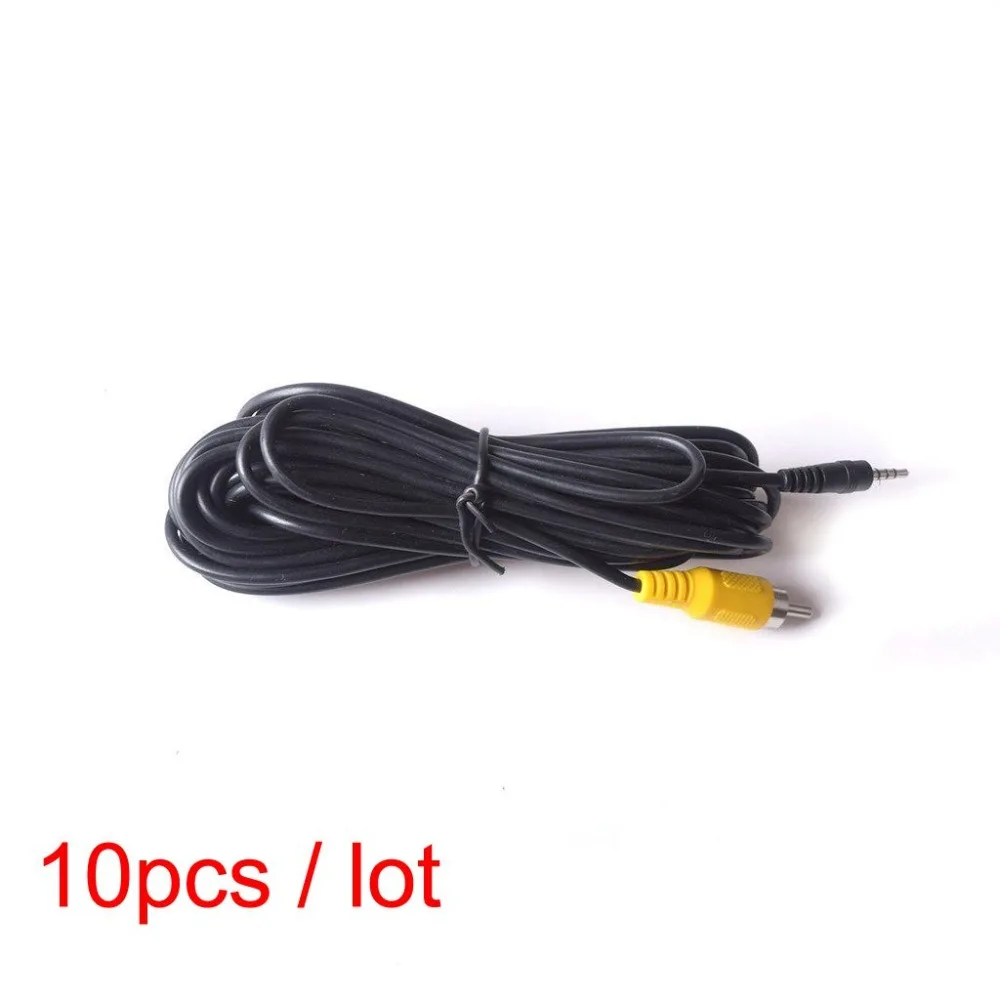 Видеокабель для GPS камеры 6 м 10 шт. 2 5 мм Aux RCA|aux adapter cable|parking cablerear camera cable |