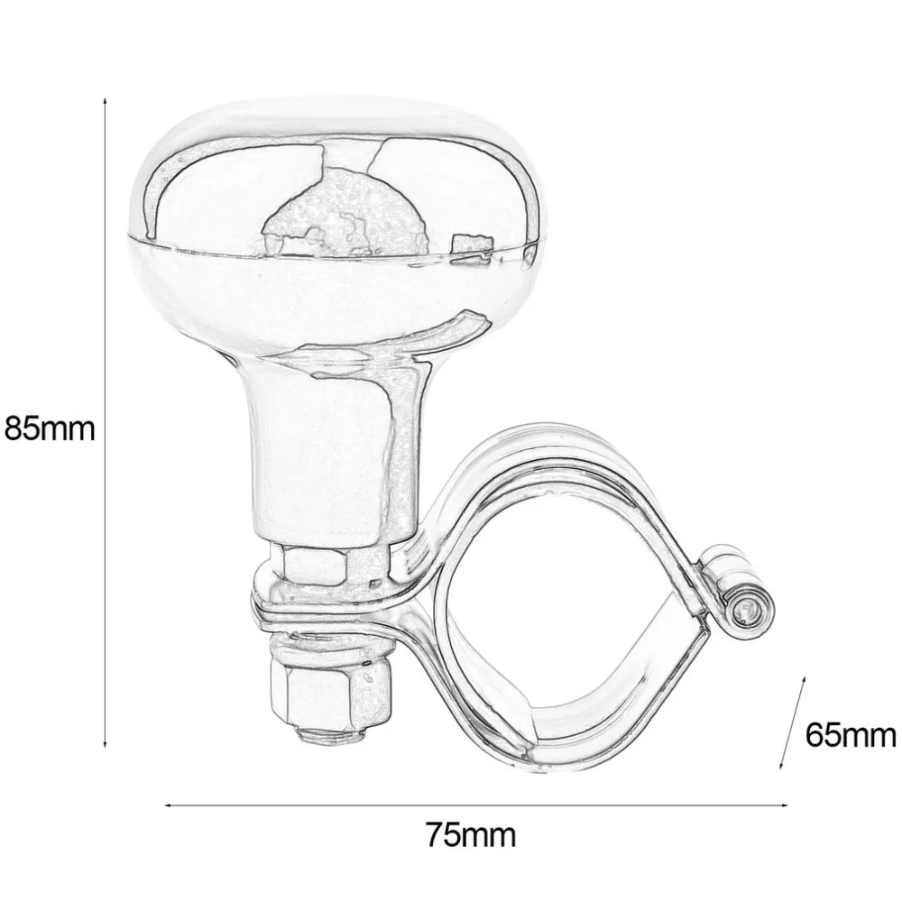 Volante del autom/óvil Manija el/éctrica Manija de la bola Manija de empu/ñadura del autom/óvil Ayudante de torneado Estilo de autom/óvil Control manual Volante Ajustar La mayor/ía de los veh/ículos