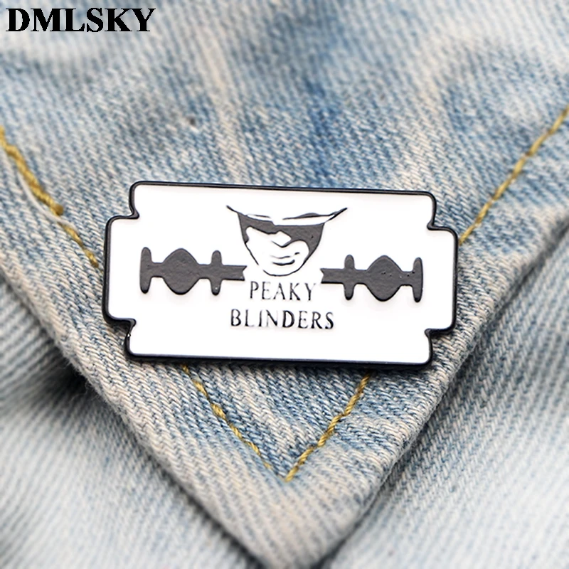 DMLSKY Peaky Blinders Art Enamel Pins and Brooches Lapel Pin Backpack Bags Badge Clothing Decoration Gifts M3598
DMLSKY Peaky Blinders Art Enamel Pins and Brooches Lapel Pin Backpack Bags Badge Clothing Decoration Gifts M3598