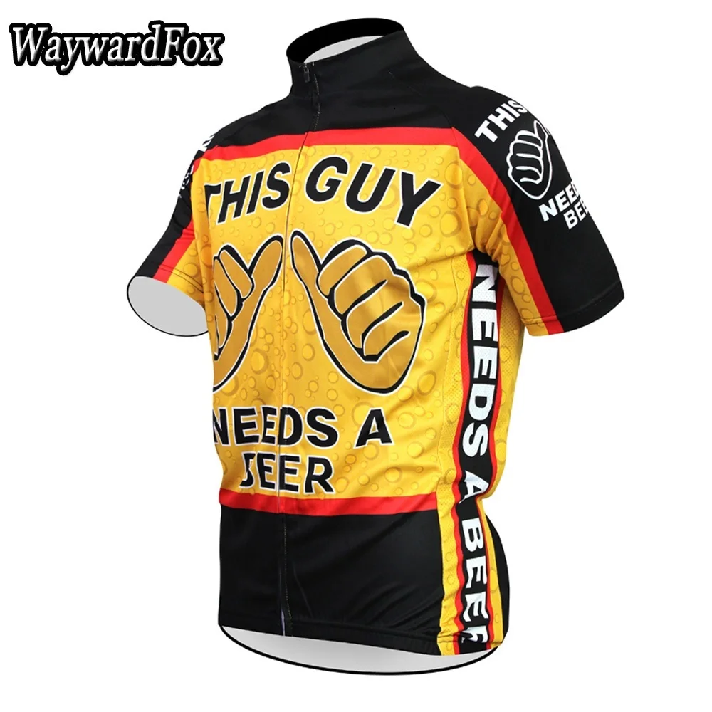 NEW Men's cycling clothing Short Sleeve this guy needs a beer cycling jersey ROAD bicycle clothes
NEW Men's cycling clothing Short Sleeve this guy needs a beer cycling jersey ROAD bicycle clothes