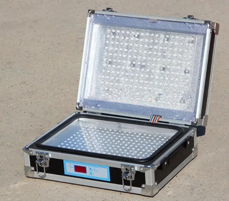 Portable small automatic Double Sides UV Light Exposure Machine Photosensitive Plate PCB double sided | Инструменты