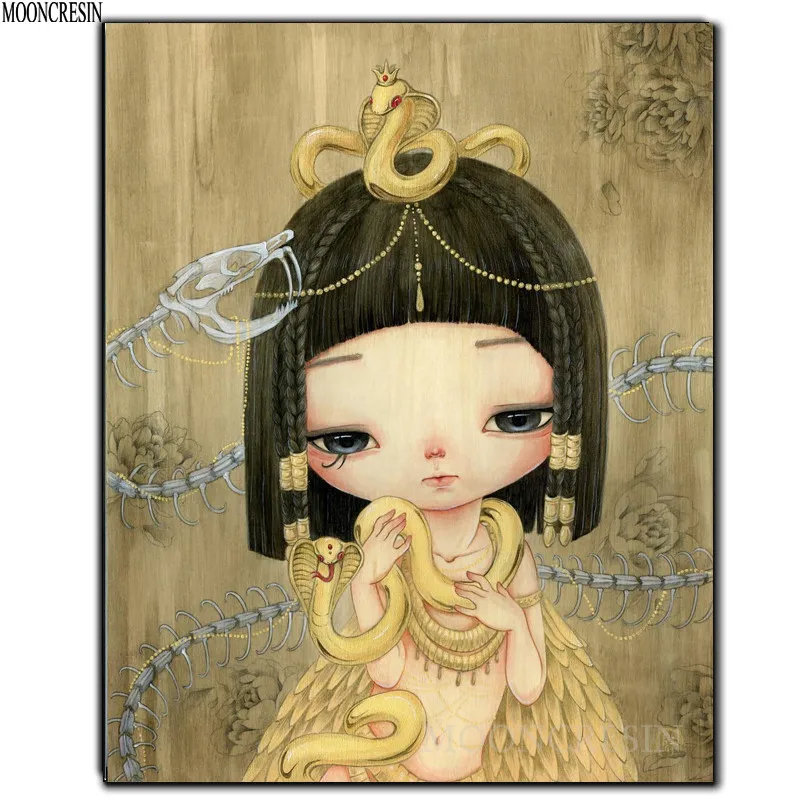 5D Diy Diamond Painting Cross Stitch Little Princess & Snake Needlework 3D Diamond Embroidery Full Round Mosaic Decoration Resin
5D Diy Diamond Painting Cross Stitch Little Princess & Snake Needlework 3D Diamond Embroidery Full Round Mosaic Decoration Resin