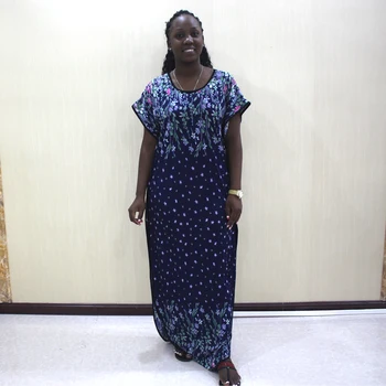 2019 Fashion Blue Polyester Print African Dashiki Dresses For Women Refreshing Casual Dress
2019 Fashion Blue Polyester Print African Dashiki Dresses For Women Refreshing Casual Dress