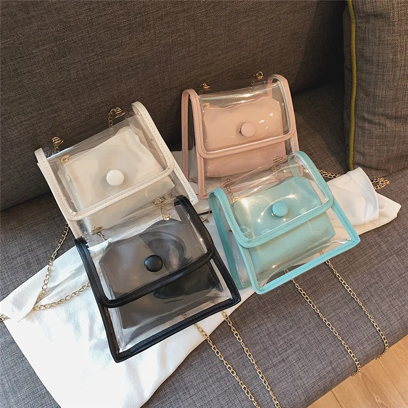 Transparent Simple Female Shoulder Bag Crossbody Bag for Women 2019 Messenger Bags women's bag bolsa feminina sac a main 30AP04
Transparent Simple Female Shoulder Bag Crossbody Bag for Women 2019 Messenger Bags women's bag bolsa feminina sac a main 30AP04