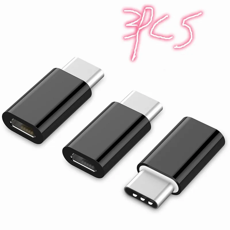 

3PCS Type C Adapter For Xiaomi Mi A1 5X Mi5X Mia1 Oneplus 3t 5 3 LG g5 Samsung S8 Plus Micro USB to USB C Adapter Type-c