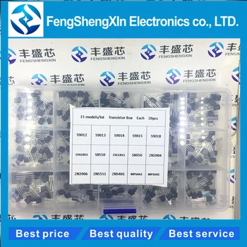 300pcs/lot 15model each 20pcs S9012 S9013 S9014 S9015 S9018 A1015 C1815 S8550 S8050 2N3904 2N3906 2N5551 2N5401 A42 A92
300pcs/lot 15model each 20pcs S9012 S9013 S9014 S9015 S9018 A1015 C1815 S8550 S8050 2N3904 2N3906 2N5551 2N5401 A42 A92