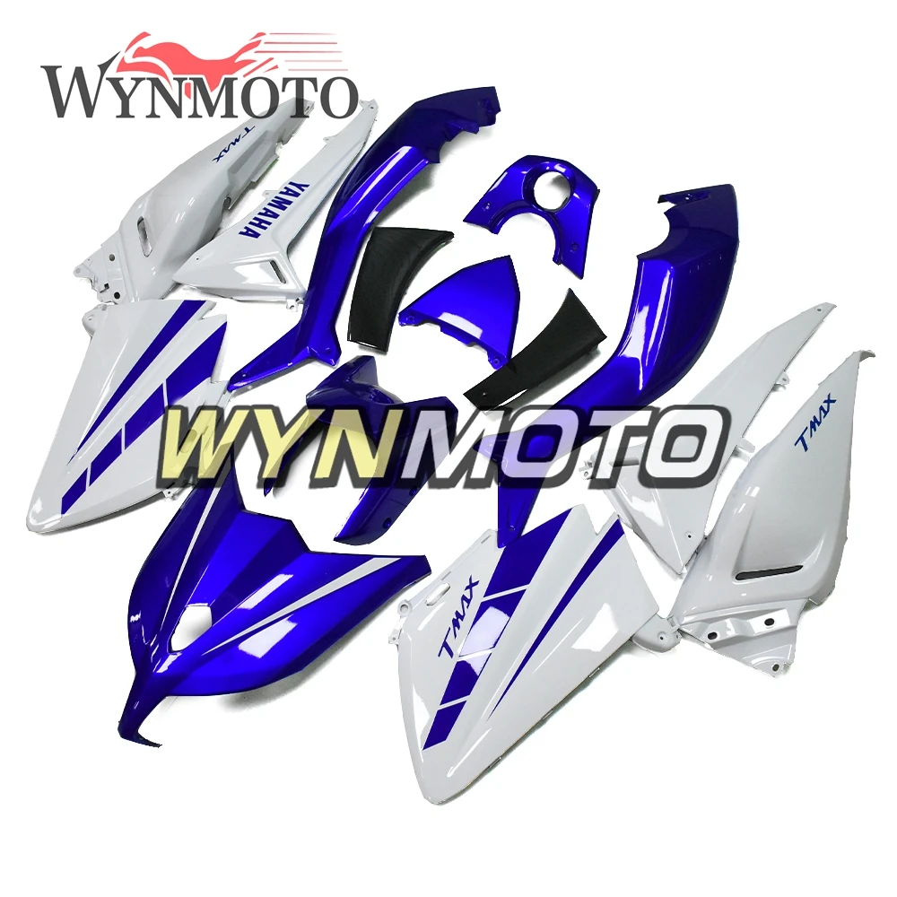 Полный комплект обтекателей из АБС-пластика для Yamaha T-MAX XP530 2012 2013 2014 TMAX-530 12 13 14, мотоциклетный обтекатель синего и белого цвета, Новинка
Полный комплект обтекателей из АБС-пластика для Yamaha T-MAX XP530 2012 2013 2014 TMAX-530 12 13 14, мотоциклетный обтекатель синего и белого цвета, Новинка