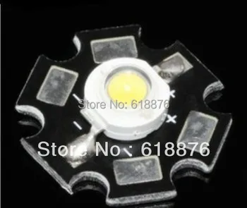 

promotion!1W high power led,100-110lm,35mil led chip warm white 3000-3500K (taiwan epistar chip) with heatsink