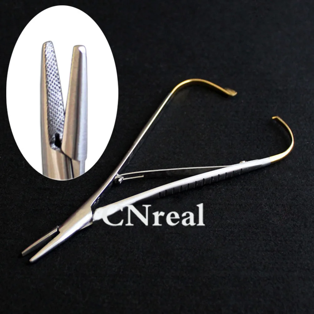 1 Piece Dental Mathieu Needle Holder Pliers 14cm (5.5") Dentist Surgical Device Instrument Equipment
1 Piece Dental Mathieu Needle Holder Pliers 14cm (5.5") Dentist Surgical Device Instrument Equipment