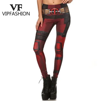 VIP FASHION New Fashion Women leggings 3D Printed Super HERO Deadpool Leggins Printed legging for Woman pants
VIP FASHION New Fashion Women leggings 3D Printed Super HERO Deadpool Leggins Printed legging for Woman pants