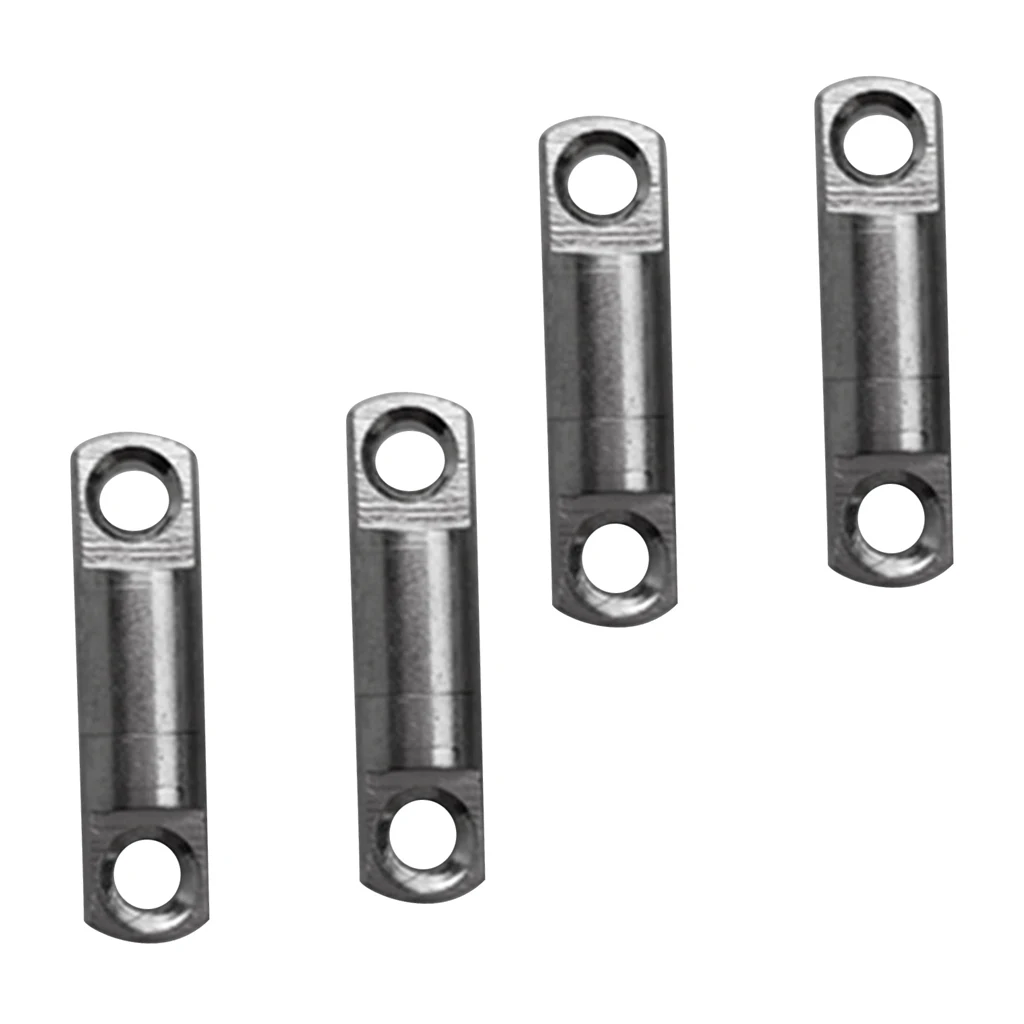 4 Pcs 23 mm Premium Diving Finger Reel Line 360 Degree Rotatable Swivels for Scuba Diving Fishing Snorkeling Stainless Steel