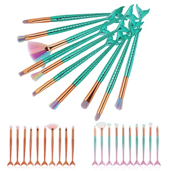 MAANGE 10PCS Mermaid Makeup brushes set Foundation Eyeshadow Contour Eye Lip Makeup Brushes Set 2018 New 5U1221
MAANGE 10PCS Mermaid Makeup brushes set Foundation Eyeshadow Contour Eye Lip Makeup Brushes Set 2018 New 5U1221