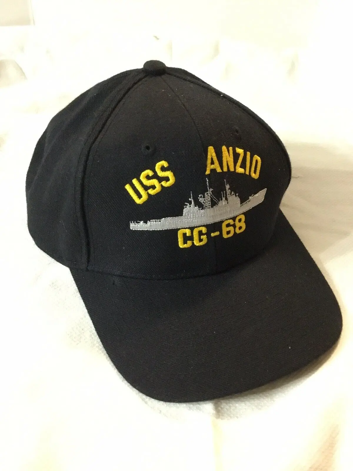 Printing USS Anzio CG-68 Baseball Cap Guided-Missile Cruiser Command Crew Black HAT Military
Printing USS Anzio CG-68 Baseball Cap Guided-Missile Cruiser Command Crew Black HAT Military
