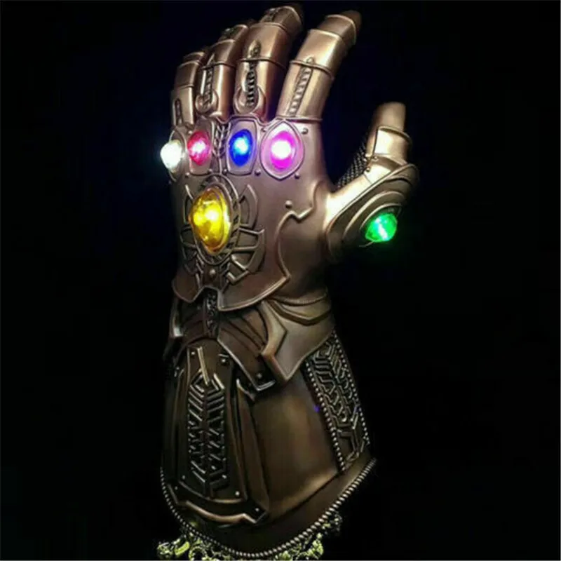LED Light Thanos Infinity Gauntlet Avengers Infinity War Cosplay LED Gloves Action Figure Model Toys Gift Halloween Props
LED Light Thanos Infinity Gauntlet Avengers Infinity War Cosplay LED Gloves Action Figure Model Toys Gift Halloween Props