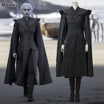 Game of Thrones Season 7 Cosplay Daenerys Targaryen Costumes Clothing Dress Halloween for Women Fancy Cloak Carnival Boots Suit
Game of Thrones Season 7 Cosplay Daenerys Targaryen Costumes Clothing Dress Halloween for Women Fancy Cloak Carnival Boots Suit