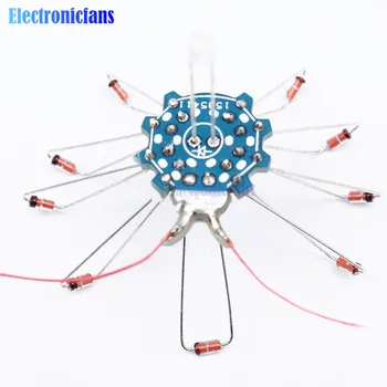 Mobile Phone Signal Flash LED Light Kit Radiation Power Supply DIY Kit GSM Mobile ICSK032A NO Need Power
Mobile Phone Signal Flash LED Light Kit Radiation Power Supply DIY Kit GSM Mobile ICSK032A NO Need Power