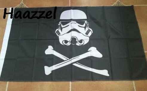 3x5ft Star Wars Stormtrooper Pirate Flag 100D Polyester Free Shipping
3x5ft Star Wars Stormtrooper Pirate Flag 100D Polyester Free Shipping