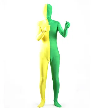 (PHC020) Spandex Nylon Lycra Yellow Green Fullbody Second Skin Transparent Tights Unisex Fetish Zentai Suits Cosplay Costume
(PHC020) Spandex Nylon Lycra Yellow Green Fullbody Second Skin Transparent Tights Unisex Fetish Zentai Suits Cosplay Costume