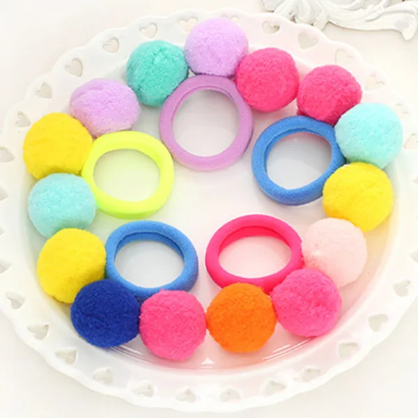 5 Pcs/lot Candy Color Pom Balls Girls' Elastic Hair Ties Kids Hair Ropes Accessories PT006
5 Pcs/lot Candy Color Pom Balls Girls' Elastic Hair Ties Kids Hair Ropes Accessories PT006