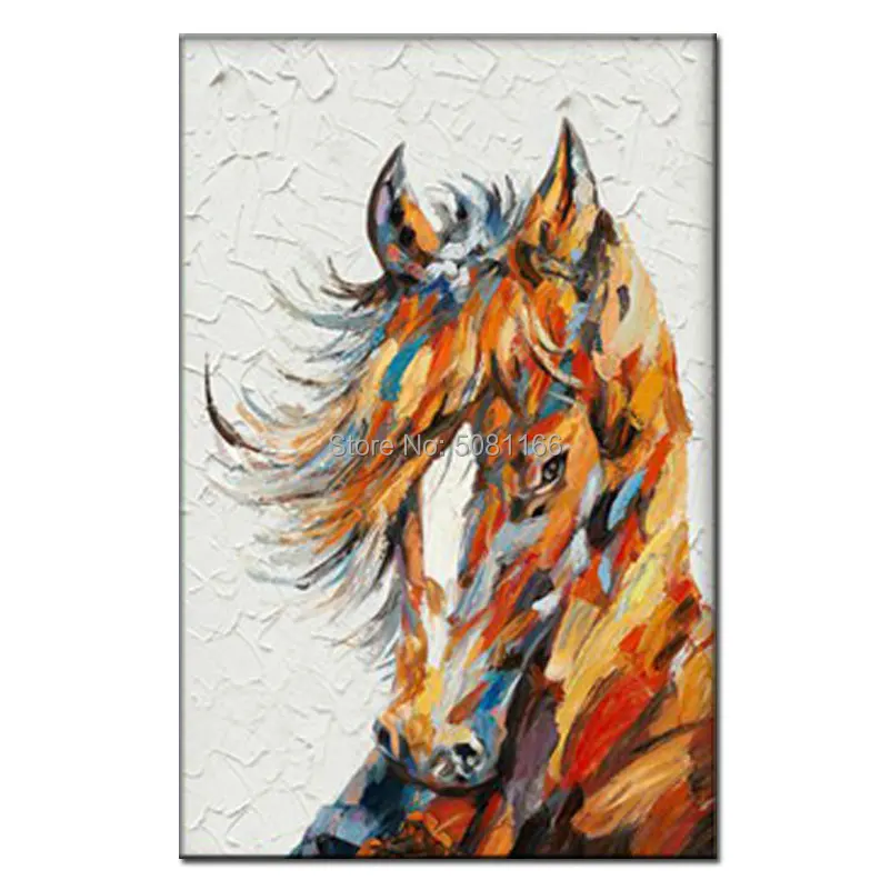 Hand painted horse Wall Art thick textured Canvas Painting Nordic Animal Posters brown Canvas Pictures For Living Room
Hand painted horse Wall Art thick textured Canvas Painting Nordic Animal Posters brown Canvas Pictures For Living Room