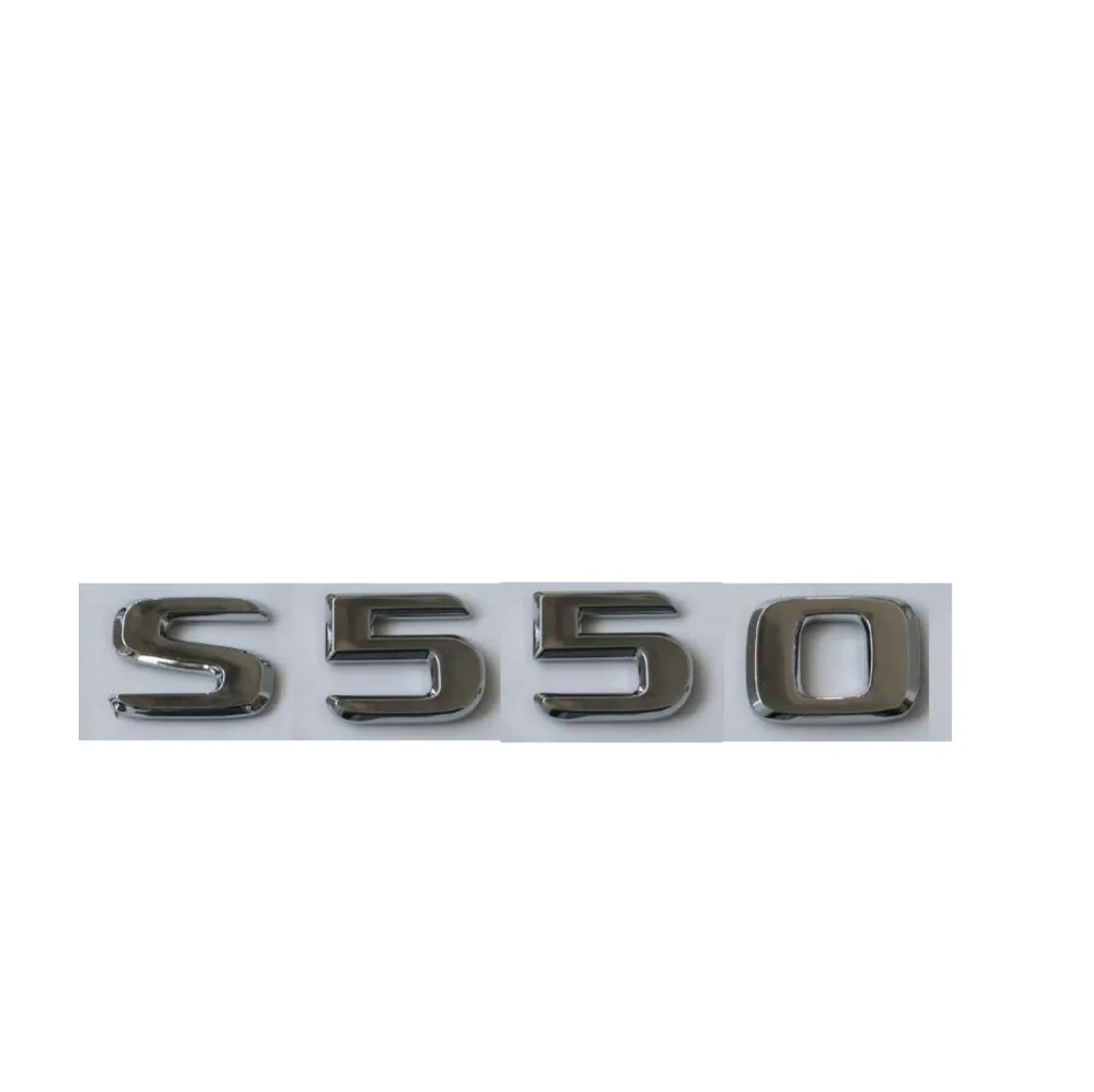 Newest Chrome ABS Rear Trunk Letters Badge Badges Emblem Emblems Sticker for Mercedes Benz S Class S550 2017
Newest Chrome ABS Rear Trunk Letters Badge Badges Emblem Emblems Sticker for Mercedes Benz S Class S550 2017