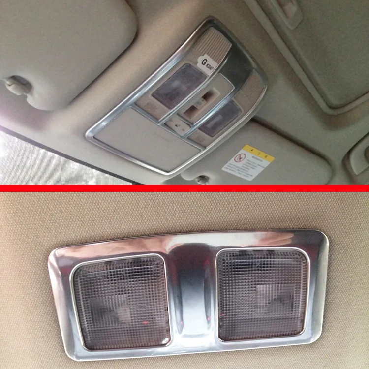 For Mazda CX-5 CX5 2015-2016 ABS Pearl Chrome Interior lights Reading lights Trim Cover Car Accessories Stickers
For Mazda CX-5 CX5 2015-2016 ABS Pearl Chrome Interior lights Reading lights Trim Cover Car Accessories Stickers