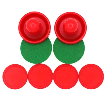 Red Hockey Table Air Accessories 76mm Puck Felt Pitcher Mallet Goalkeepers & 52mm Adult Table Games Funny Toys
Red Hockey Table Air Accessories 76mm Puck Felt Pitcher Mallet Goalkeepers & 52mm Adult Table Games Funny Toys