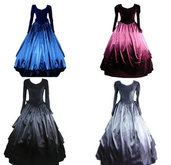 Party Long PrincessGothic VictorianCostumes for Women Halloween Full Sleeve Customized
Party Long PrincessGothic VictorianCostumes for Women Halloween Full Sleeve Customized