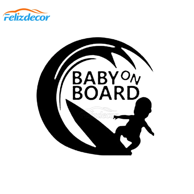 15*15cm Surfing Baby Car Decal Baby on board Decals Art Surfboard Sticker Bumper Car Decor L774
15*15cm Surfing Baby Car Decal Baby on board Decals Art Surfboard Sticker Bumper Car Decor L774