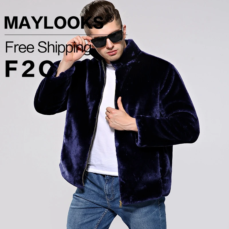 2018 Rushed Leather Jacket Men Ceket Leather Jacket Maylooks New Autumn And Winter Man's Faux Fur Coat Mink Tide Haining Hn121
2018 Rushed Leather Jacket Men Ceket Leather Jacket Maylooks New Autumn And Winter Man's Faux Fur Coat Mink Tide Haining Hn121