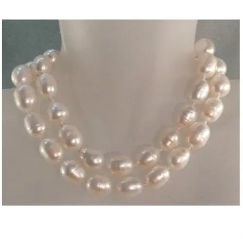 Free Shipping >>>>>HUGE 33"11-13MM NATURAL WHITE SOUTH SEA BAROQUE PEARL NECKLACE 14K
Free Shipping >>>>>HUGE 33"11-13MM NATURAL WHITE SOUTH SEA BAROQUE PEARL NECKLACE 14K