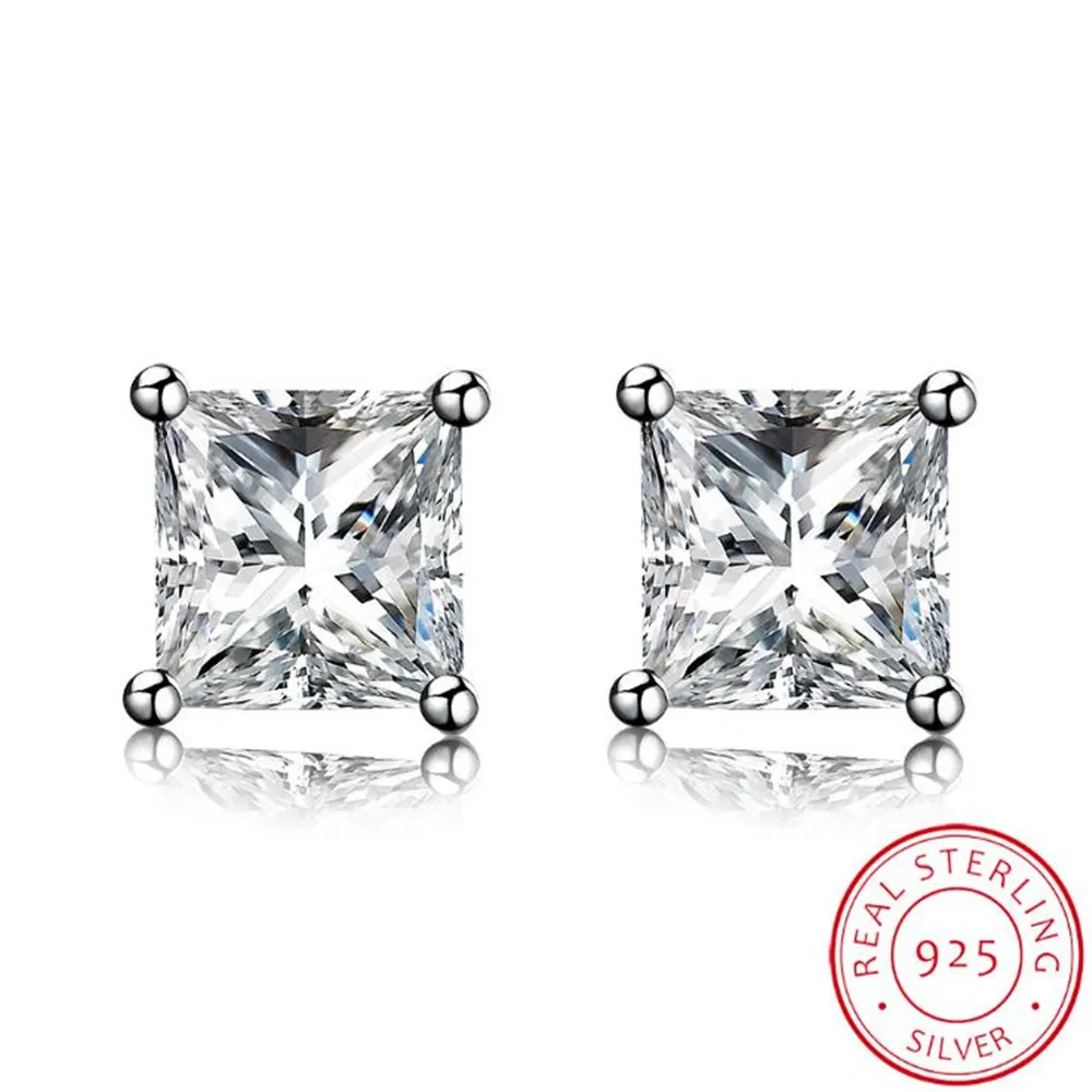 YKNRBPH Women's S925 Sterling Silver Inlaid Square AAA Zircon Stud Earrings Fashion Simple Wind Sterling Silver Earrings.
YKNRBPH Women's S925 Sterling Silver Inlaid Square AAA Zircon Stud Earrings Fashion Simple Wind Sterling Silver Earrings.