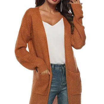 Long Sweater Cardigans Autumn Winter Open Stitch Poncho Knitting Sweater Women's Coat Irregular Split Pocket Thicken Cardigans
Long Sweater Cardigans Autumn Winter Open Stitch Poncho Knitting Sweater Women's Coat Irregular Split Pocket Thicken Cardigans