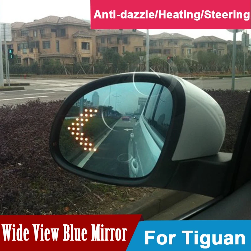 Для vw tiguan 2009-2016 синий широкий угол мульти-кривизны LED указатель поворота стрелка