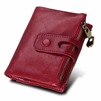 2019 Fashion Wallet Women Genuine Leather Wallets Female Hasp Double Zipper Design Coin Purse ID Card Holder Unisex Slim Wallet
2019 Fashion Wallet Women Genuine Leather Wallets Female Hasp Double Zipper Design Coin Purse ID Card Holder Unisex Slim Wallet