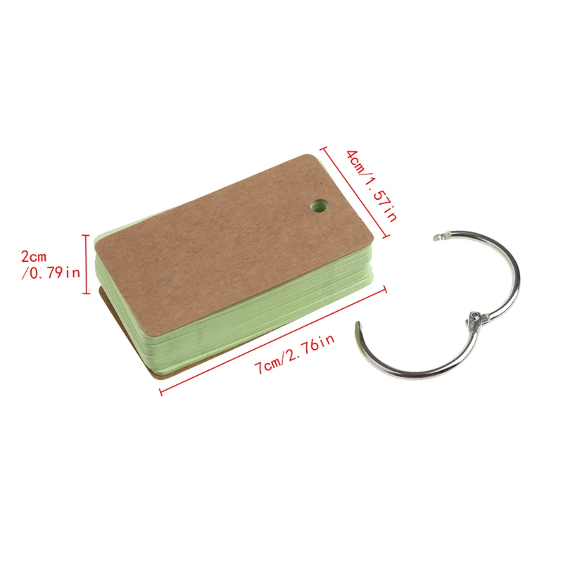 1PC(230 sheets)Kraft Paper Binder Ring Easy Flip Flash Cards Study Memo Pads DIY Stationery Bookmark School Office Supply
1PC(230 sheets)Kraft Paper Binder Ring Easy Flip Flash Cards Study Memo Pads DIY Stationery Bookmark School Office Supply