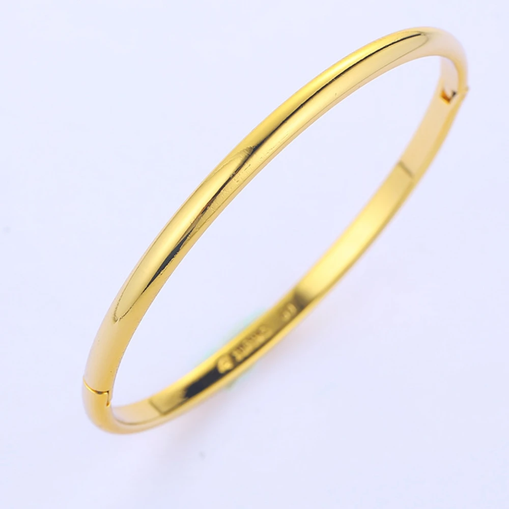 Womens Bracelet Solid Jewelry Gold Filled Lady Smooth Bangle Openable Trendy Accessories Oval
Womens Bracelet Solid Jewelry Gold Filled Lady Smooth Bangle Openable Trendy Accessories Oval