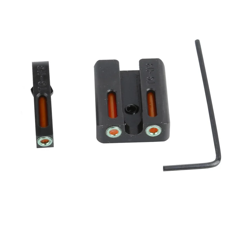 Real Red green Fiber Optic Front with Combat Rear Sights focus-lock for Glock 2 Styles Red Green Color
Real Red green Fiber Optic Front with Combat Rear Sights focus-lock for Glock 2 Styles Red Green Color