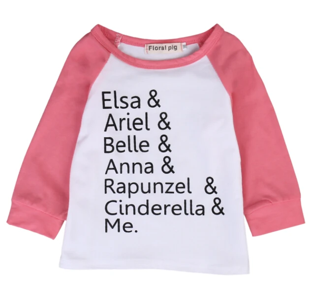 Fashion 2017 Kids Baby Girls T-shirt Long Sleeve Letter Printed Tops Casual Cotton Outfits Clothes Size 2-5T
Fashion 2017 Kids Baby Girls T-shirt Long Sleeve Letter Printed Tops Casual Cotton Outfits Clothes Size 2-5T