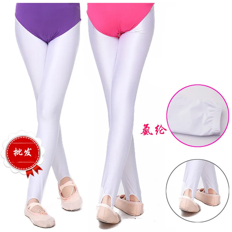Black White Solid Girls Ballet Dance Tights Velvet Pantyhose Kids Skinny Summer Socks Princess Soft Stockings Polyester 2-14 Y (1)
