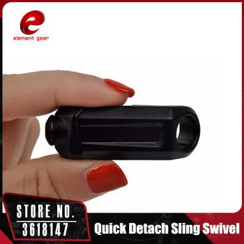 Element QD Rail Mount Quick Detach Sling Swivel Attachment Mount for 20mm Picatinny Rails BK CY606
Element QD Rail Mount Quick Detach Sling Swivel Attachment Mount for 20mm Picatinny Rails BK CY606