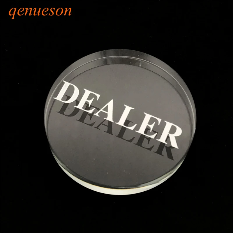 New Hot Crystal Button With One Side Engrave Letter DEALER Pressing Poker Cards Guard Poker Dealer Button Poker Chips qenueson
New Hot Crystal Button With One Side Engrave Letter DEALER Pressing Poker Cards Guard Poker Dealer Button Poker Chips qenueson