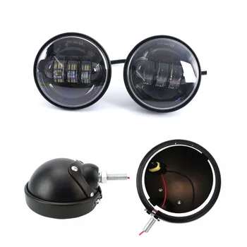 4-1/2" 4.5inch LED Auxiliary Spot Fog Passing Light Lamp with Housing Ring Mount Bracket for Touring Electra Glide
4-1/2" 4.5inch LED Auxiliary Spot Fog Passing Light Lamp with Housing Ring Mount Bracket for Touring Electra Glide