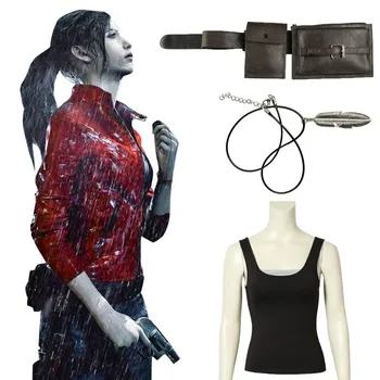 Resident Costume Claire Cosplay Superhero Halloween Adult Women Holster Shirt Waist Belt Accessories Bracelet Christmas
Resident Costume Claire Cosplay Superhero Halloween Adult Women Holster Shirt Waist Belt Accessories Bracelet Christmas