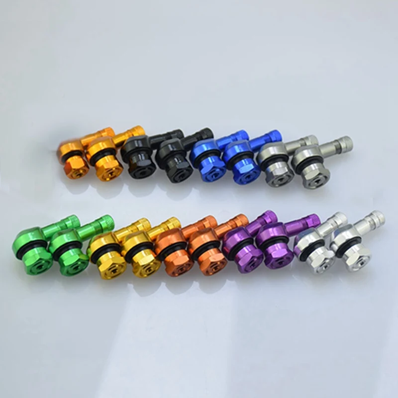 2pcs/lot Universal Wheels Valve Stems Motorcycle Aluminum Wheels Tire Valve Stems Caps 90 Degree Car-Styling
2pcs/lot Universal Wheels Valve Stems Motorcycle Aluminum Wheels Tire Valve Stems Caps 90 Degree Car-Styling
