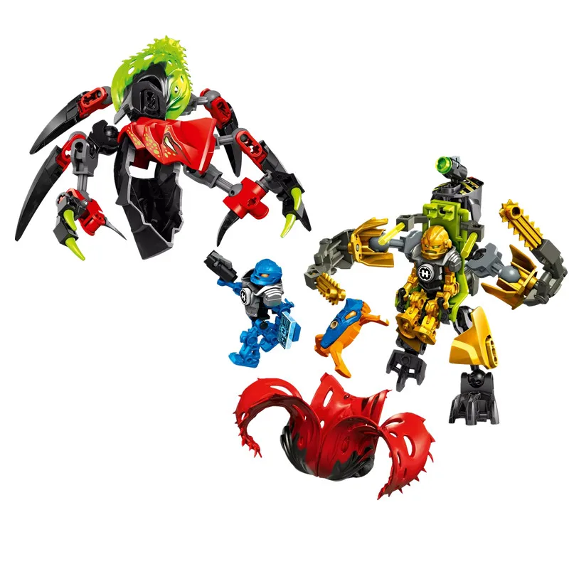 2Pcs/Set Star Warrior Soldiers Bionicle Hero Factory Robot Figures Building Blocks Bricks Compatible With Lego For Gift Toys
2Pcs/Set Star Warrior Soldiers Bionicle Hero Factory Robot Figures Building Blocks Bricks Compatible With Lego For Gift Toys