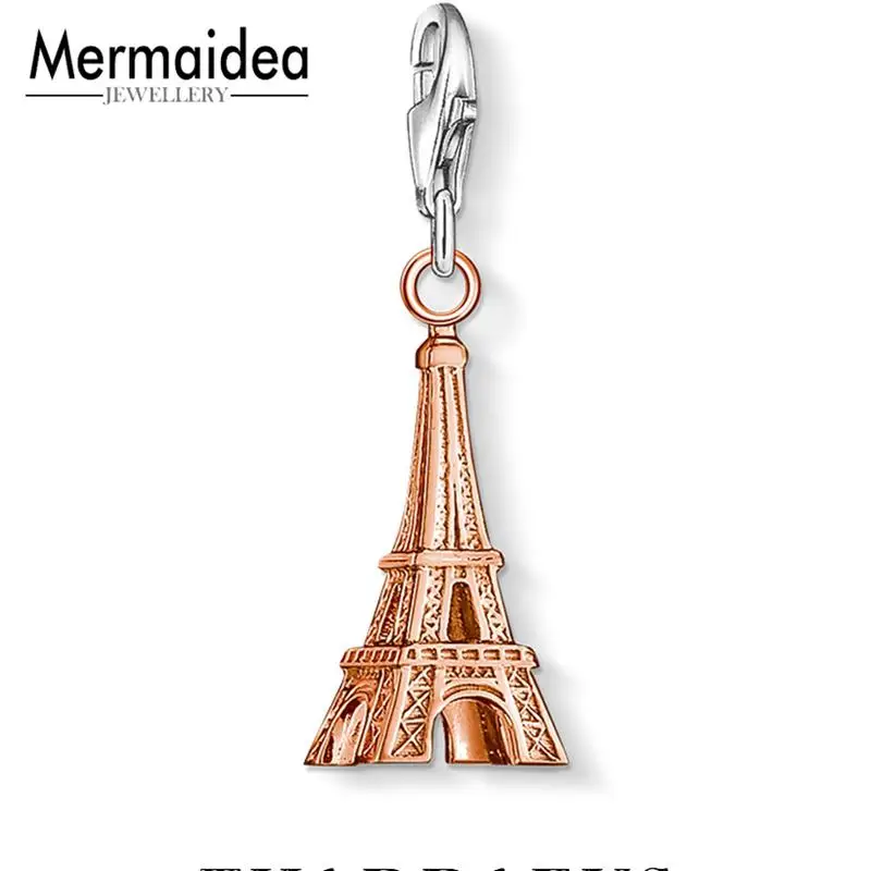 925 Sterling Silver Pink Eiffel Tower Pendant Drops Charm Beads Women Gift Fit All European Bracelets Necklace Color Rose Gold
925 Sterling Silver Pink Eiffel Tower Pendant Drops Charm Beads Women Gift Fit All European Bracelets Necklace Color Rose Gold