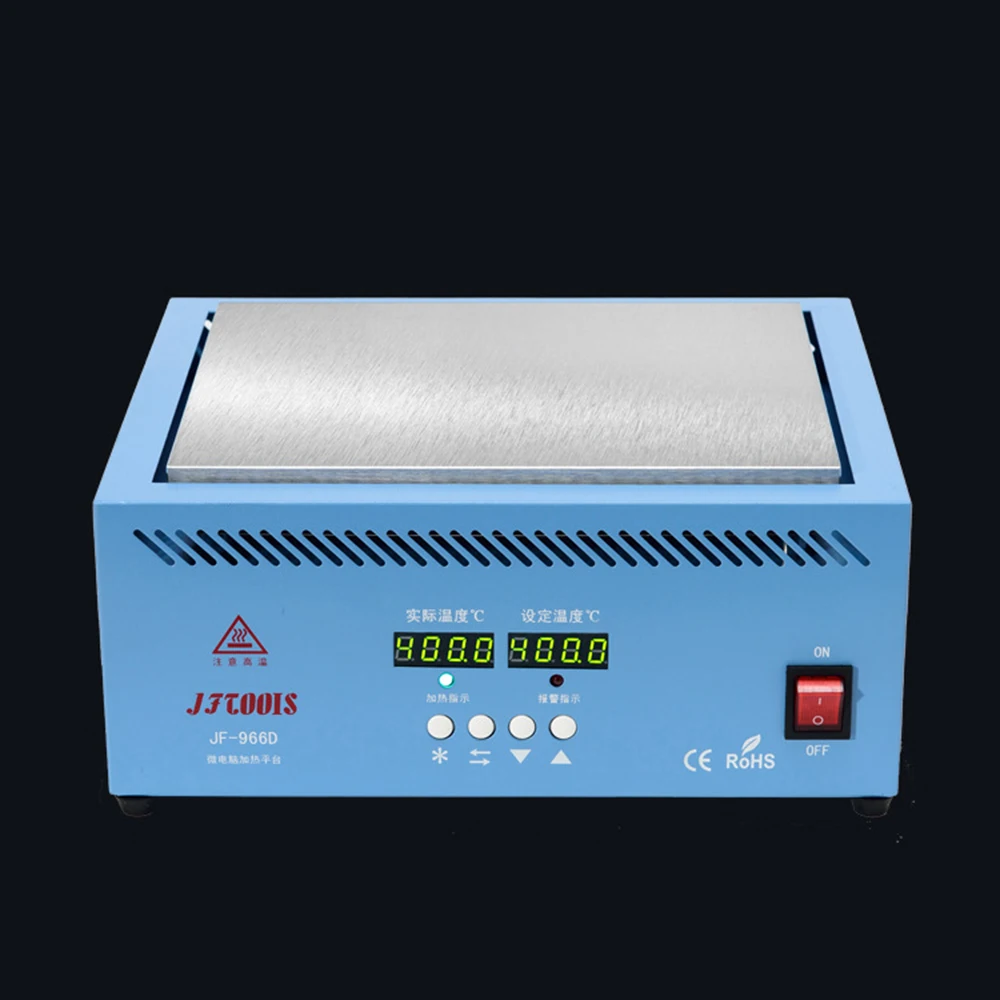 JF-966D Heating Platform Preheating Station Screen Repair Special Heating Units 220V Mobile maintenance tools
JF-966D Heating Platform Preheating Station Screen Repair Special Heating Units 220V Mobile maintenance tools