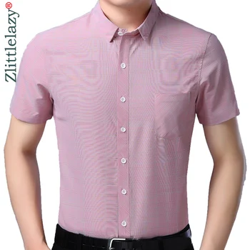 2019 brand casual summer pocket plaid short sleeve slim fit men shirt streetwear social dress shirts mens fashions jersey 21009
2019 brand casual summer pocket plaid short sleeve slim fit men shirt streetwear social dress shirts mens fashions jersey 21009