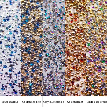 0.6-0.8mm Rainbow Glitter Crystal small Beads 20g-pack Clear Glass Micro Bead For Nail Art Polish Manicure Decoration Design
0.6-0.8mm Rainbow Glitter Crystal small Beads 20g-pack Clear Glass Micro Bead For Nail Art Polish Manicure Decoration Design